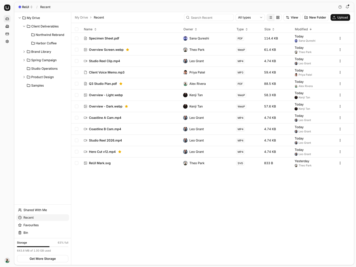 Filebox - Laravel and Inertia Cloud Storage Template
