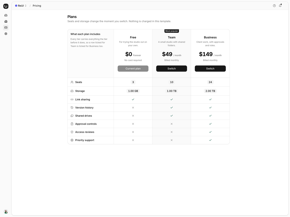 Filespace - Next.js Cloud Storage Template