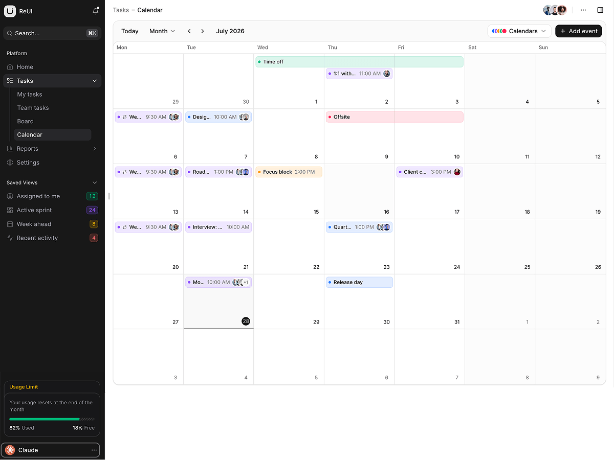 Tempo - TanStack Start Task Management Template