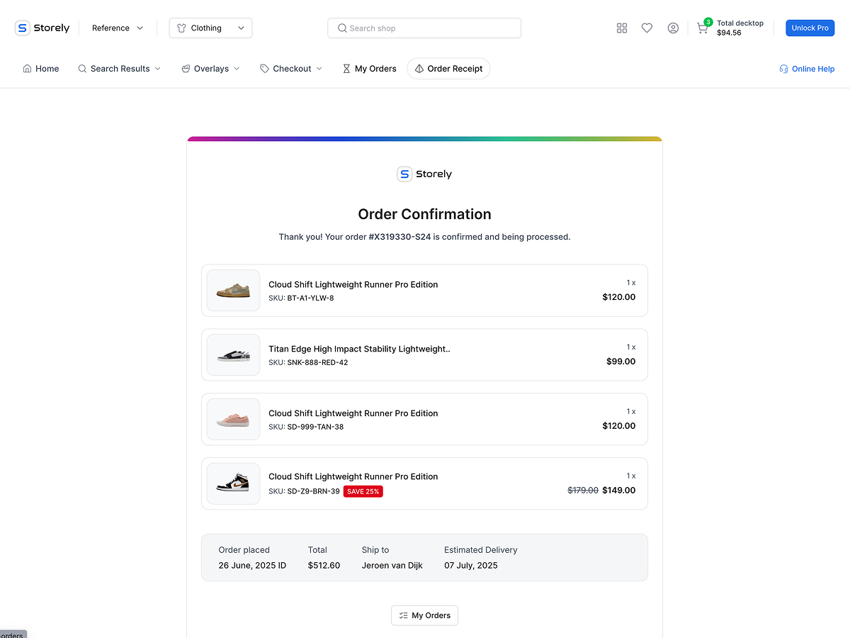Storely - Next.js Shop Template